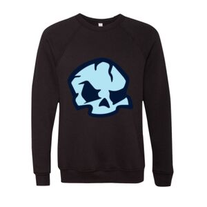 Unisex Sponge Fleece Raglan Crewneck Sweatshirt Thumbnail