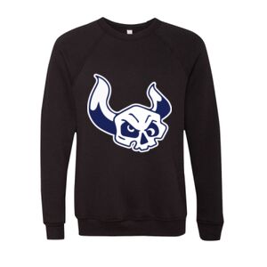 Unisex Sponge Fleece Raglan Crewneck Sweatshirt Thumbnail