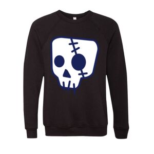 Unisex Sponge Fleece Raglan Crewneck Sweatshirt Thumbnail