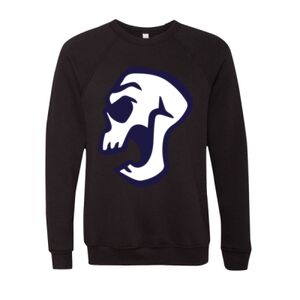 Unisex Sponge Fleece Raglan Crewneck Sweatshirt Thumbnail