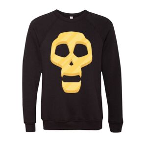 Unisex Sponge Fleece Raglan Crewneck Sweatshirt Thumbnail