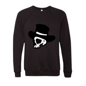 Unisex Sponge Fleece Raglan Crewneck Sweatshirt Thumbnail