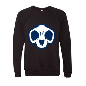 Unisex Sponge Fleece Raglan Crewneck Sweatshirt Thumbnail