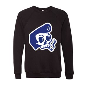 Unisex Sponge Fleece Raglan Crewneck Sweatshirt Thumbnail
