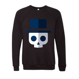Unisex Sponge Fleece Raglan Crewneck Sweatshirt Thumbnail