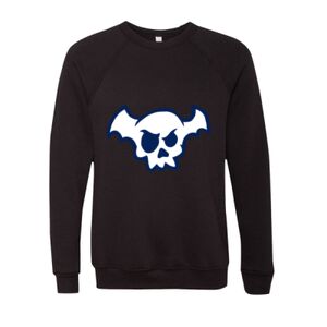 Unisex Sponge Fleece Raglan Crewneck Sweatshirt Thumbnail