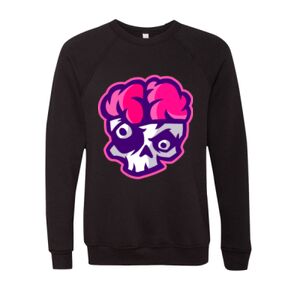Unisex Sponge Fleece Raglan Crewneck Sweatshirt Thumbnail