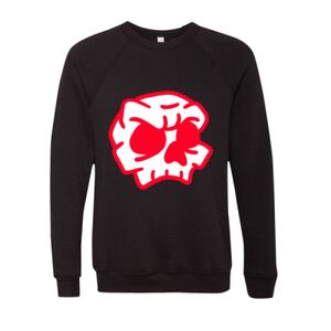Unisex Sponge Fleece Raglan Crewneck Sweatshirt Thumbnail