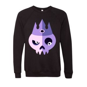 Unisex Sponge Fleece Raglan Crewneck Sweatshirt Thumbnail