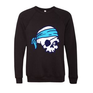 Unisex Sponge Fleece Raglan Crewneck Sweatshirt Thumbnail