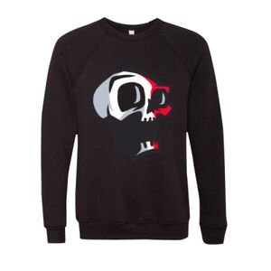Unisex Sponge Fleece Raglan Crewneck Sweatshirt Thumbnail