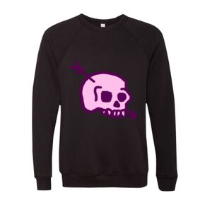 Unisex Sponge Fleece Raglan Crewneck Sweatshirt Thumbnail