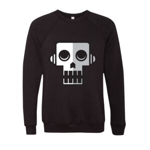 Unisex Sponge Fleece Raglan Crewneck Sweatshirt Thumbnail