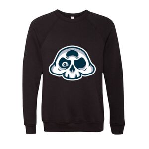 Unisex Sponge Fleece Raglan Crewneck Sweatshirt Thumbnail