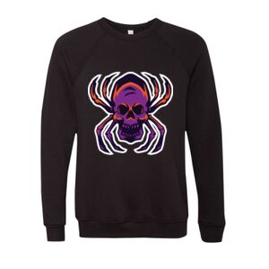 Unisex Sponge Fleece Raglan Crewneck Sweatshirt Thumbnail