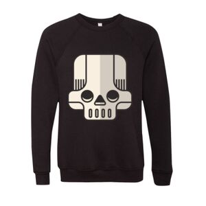 Unisex Sponge Fleece Raglan Crewneck Sweatshirt Thumbnail