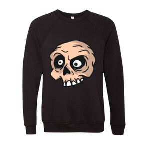 Unisex Sponge Fleece Raglan Crewneck Sweatshirt Thumbnail