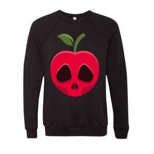 Unisex Sponge Fleece Raglan Crewneck Sweatshirt Thumbnail