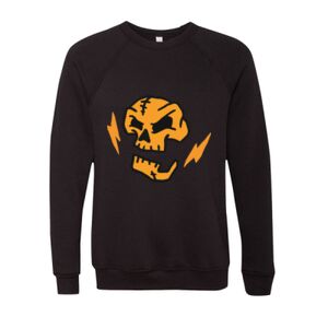 Unisex Sponge Fleece Raglan Crewneck Sweatshirt Thumbnail