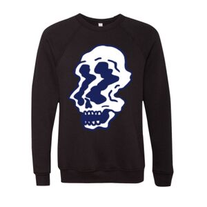 Unisex Sponge Fleece Raglan Crewneck Sweatshirt Thumbnail