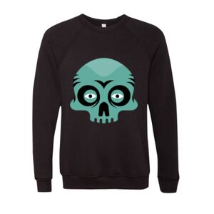 Unisex Sponge Fleece Raglan Crewneck Sweatshirt Thumbnail
