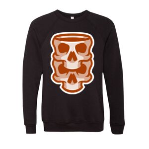 Unisex Sponge Fleece Raglan Crewneck Sweatshirt Thumbnail