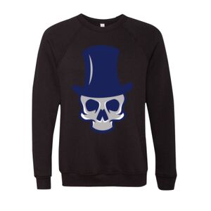 Unisex Sponge Fleece Raglan Crewneck Sweatshirt Thumbnail