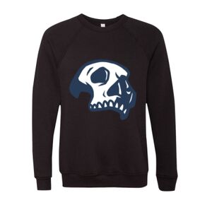 Unisex Sponge Fleece Raglan Crewneck Sweatshirt Thumbnail