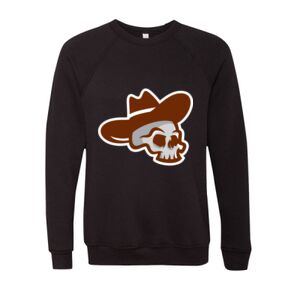 Unisex Sponge Fleece Raglan Crewneck Sweatshirt Thumbnail