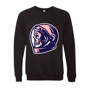 Unisex Sponge Fleece Raglan Crewneck Sweatshirt Thumbnail