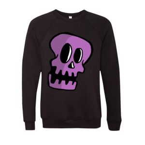 Unisex Sponge Fleece Raglan Crewneck Sweatshirt Thumbnail