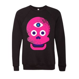 Unisex Sponge Fleece Raglan Crewneck Sweatshirt Thumbnail