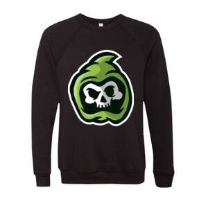 Unisex Sponge Fleece Raglan Crewneck Sweatshirt Thumbnail
