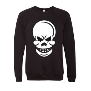 Unisex Sponge Fleece Raglan Crewneck Sweatshirt Thumbnail