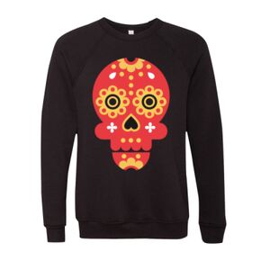 Unisex Sponge Fleece Raglan Crewneck Sweatshirt Thumbnail