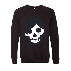 Unisex Sponge Fleece Raglan Crewneck Sweatshirt Thumbnail