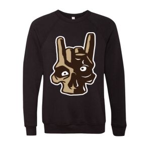 Unisex Sponge Fleece Raglan Crewneck Sweatshirt Thumbnail