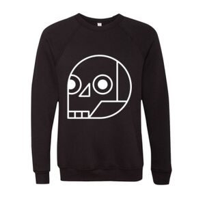 Unisex Sponge Fleece Raglan Crewneck Sweatshirt Thumbnail