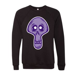Unisex Sponge Fleece Raglan Crewneck Sweatshirt Thumbnail