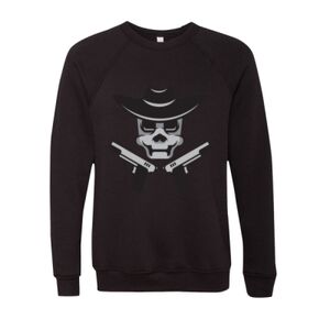 Unisex Sponge Fleece Raglan Crewneck Sweatshirt Thumbnail