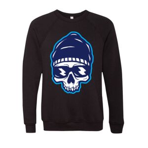 Unisex Sponge Fleece Raglan Crewneck Sweatshirt Thumbnail