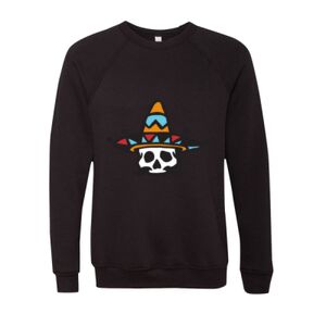 Unisex Sponge Fleece Raglan Crewneck Sweatshirt Thumbnail