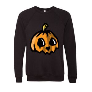 Unisex Sponge Fleece Raglan Crewneck Sweatshirt Thumbnail