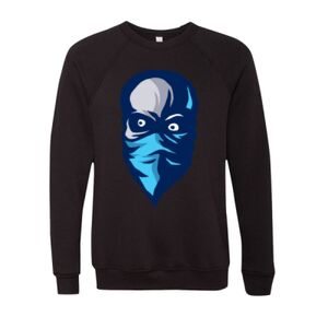 Unisex Sponge Fleece Raglan Crewneck Sweatshirt Thumbnail