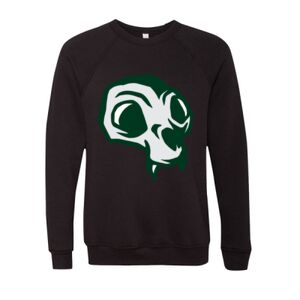 Unisex Sponge Fleece Raglan Crewneck Sweatshirt Thumbnail