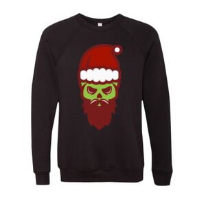Unisex Sponge Fleece Raglan Crewneck Sweatshirt Thumbnail