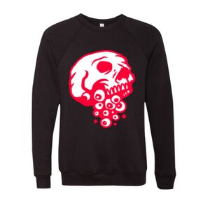 Unisex Sponge Fleece Raglan Crewneck Sweatshirt Thumbnail