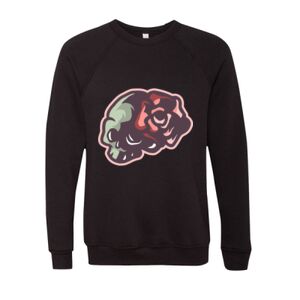 Unisex Sponge Fleece Raglan Crewneck Sweatshirt Thumbnail