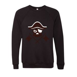 Unisex Sponge Fleece Raglan Crewneck Sweatshirt Thumbnail