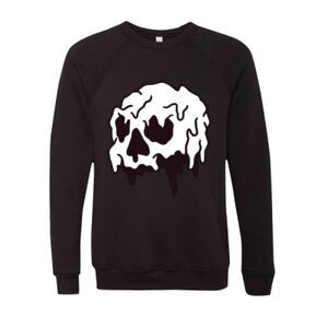 Unisex Sponge Fleece Raglan Crewneck Sweatshirt Thumbnail